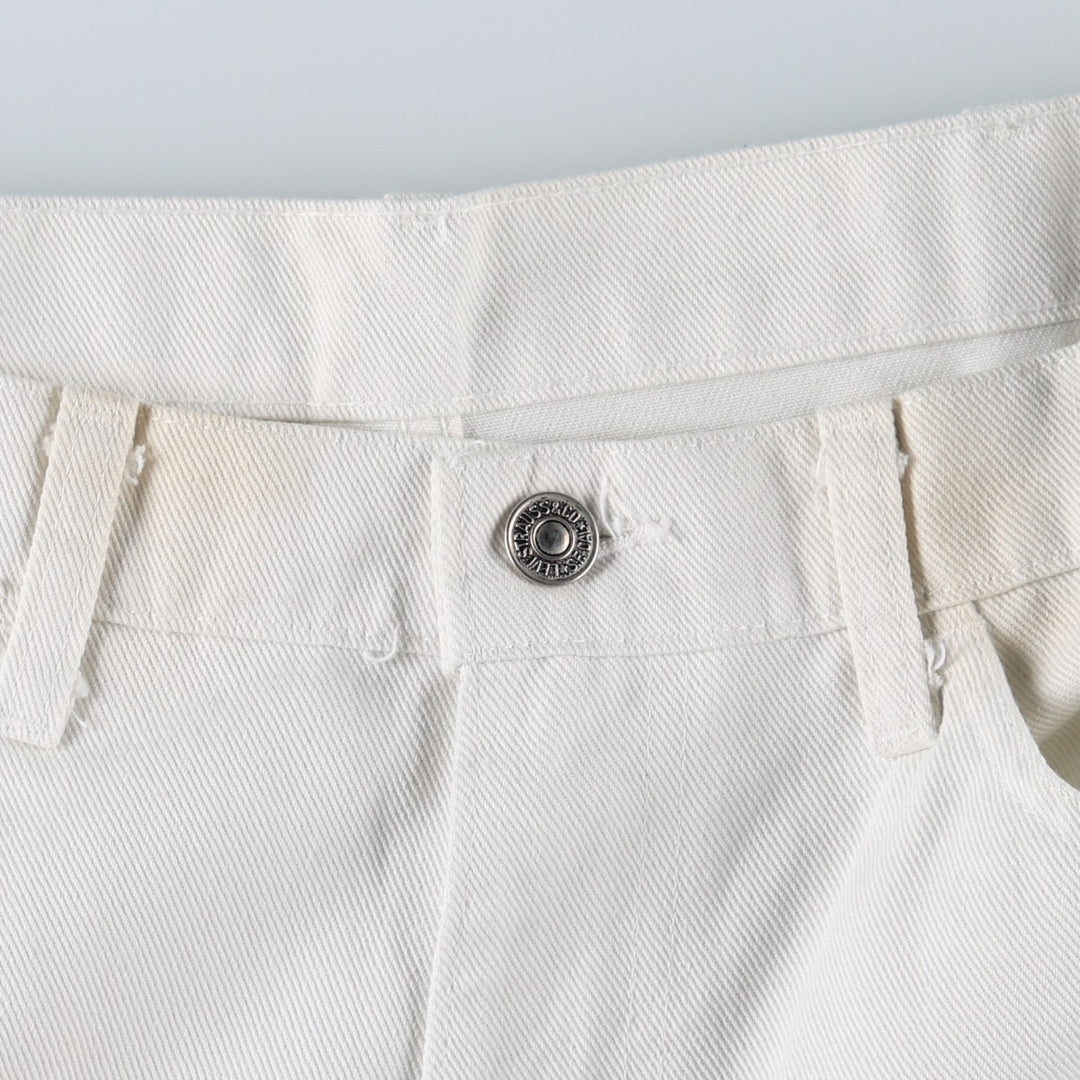 1980'S Levi's STA-PREST 517-1851 Flare Pants, Men's W34 (approx.), Vintage unclear white type Vintage Second Hand