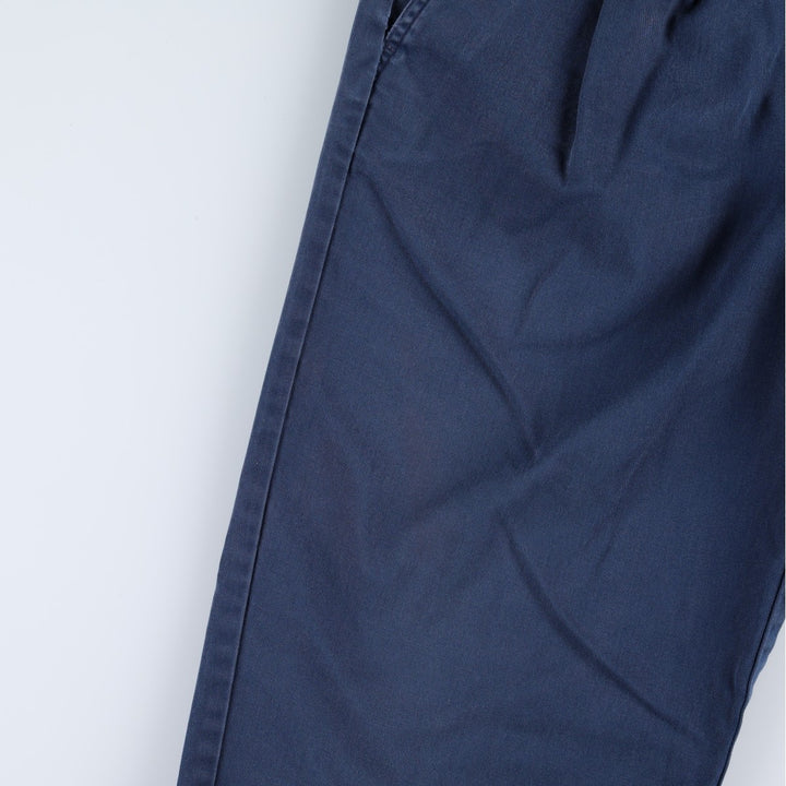 90'S Nike Silver Tag Chino Pants, Men's Size W31 (approx.), Vintage cotton navy blue type Vintage Second Hand
