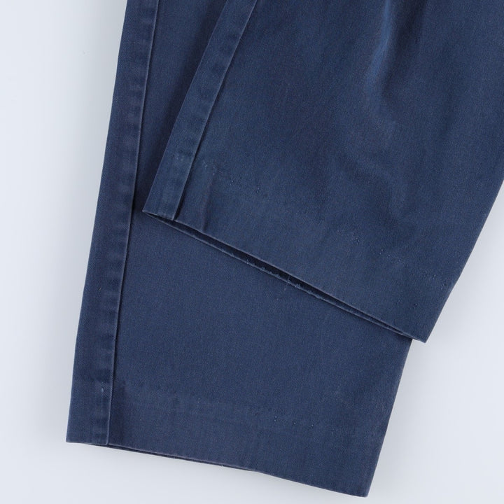 90'S Nike Silver Tag Chino Pants, Men's Size W31 (approx.), Vintage cotton navy blue type Vintage Second Hand