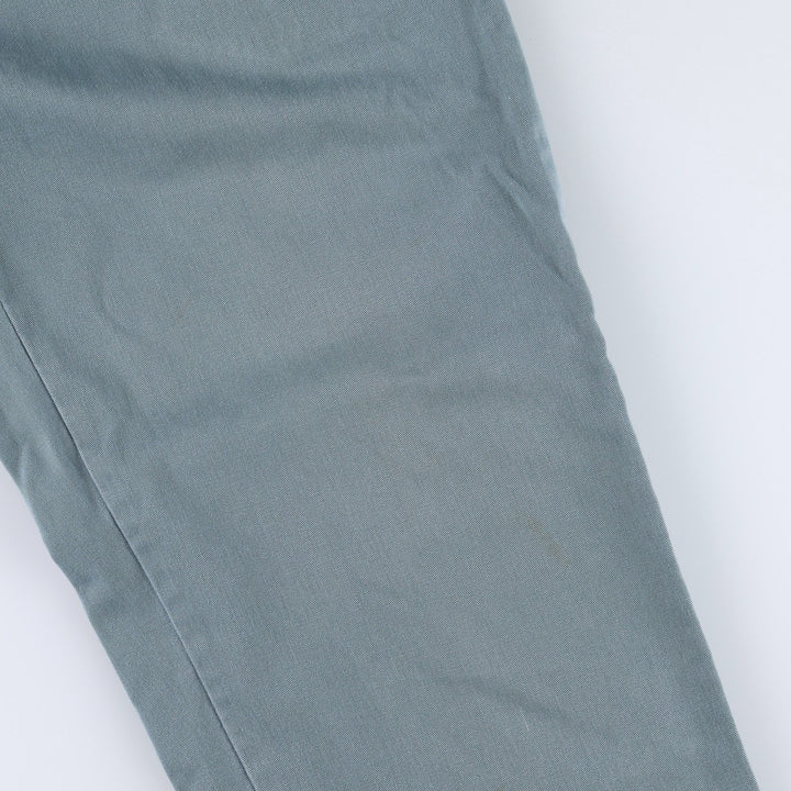 Ralph Lauren POLO RALPH LAUREN ANDREW PANT Two-pleat chino pants Men's size W30 cotton Khaki type sage green Vintage Second Hand