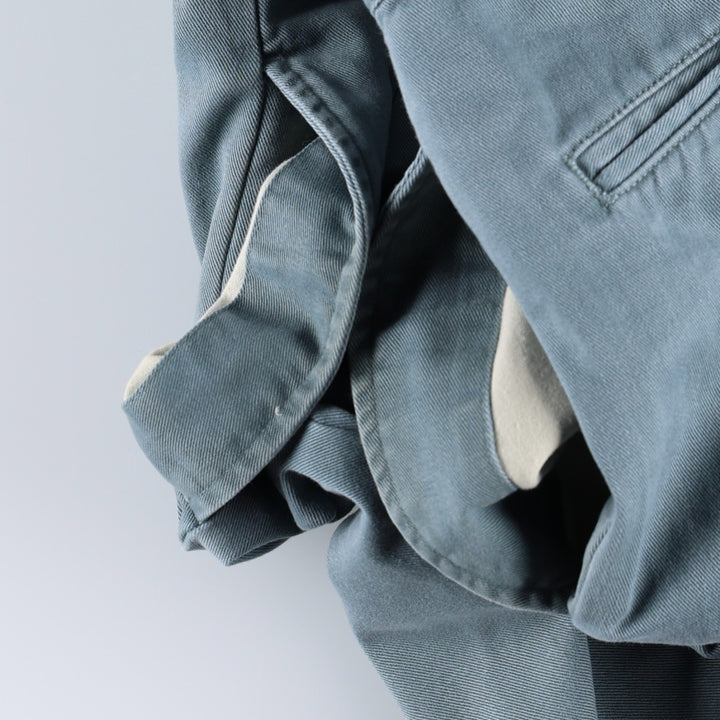 Ralph Lauren POLO RALPH LAUREN ANDREW PANT Two-pleat chino pants Men's size W30 cotton Khaki type sage green Vintage Second Hand