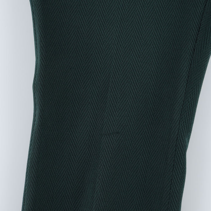 70s-80'S Levi's PANATELA slacks pants, men's size W33 equivalent, vintage. unclear dark green Vintage Second Hand
