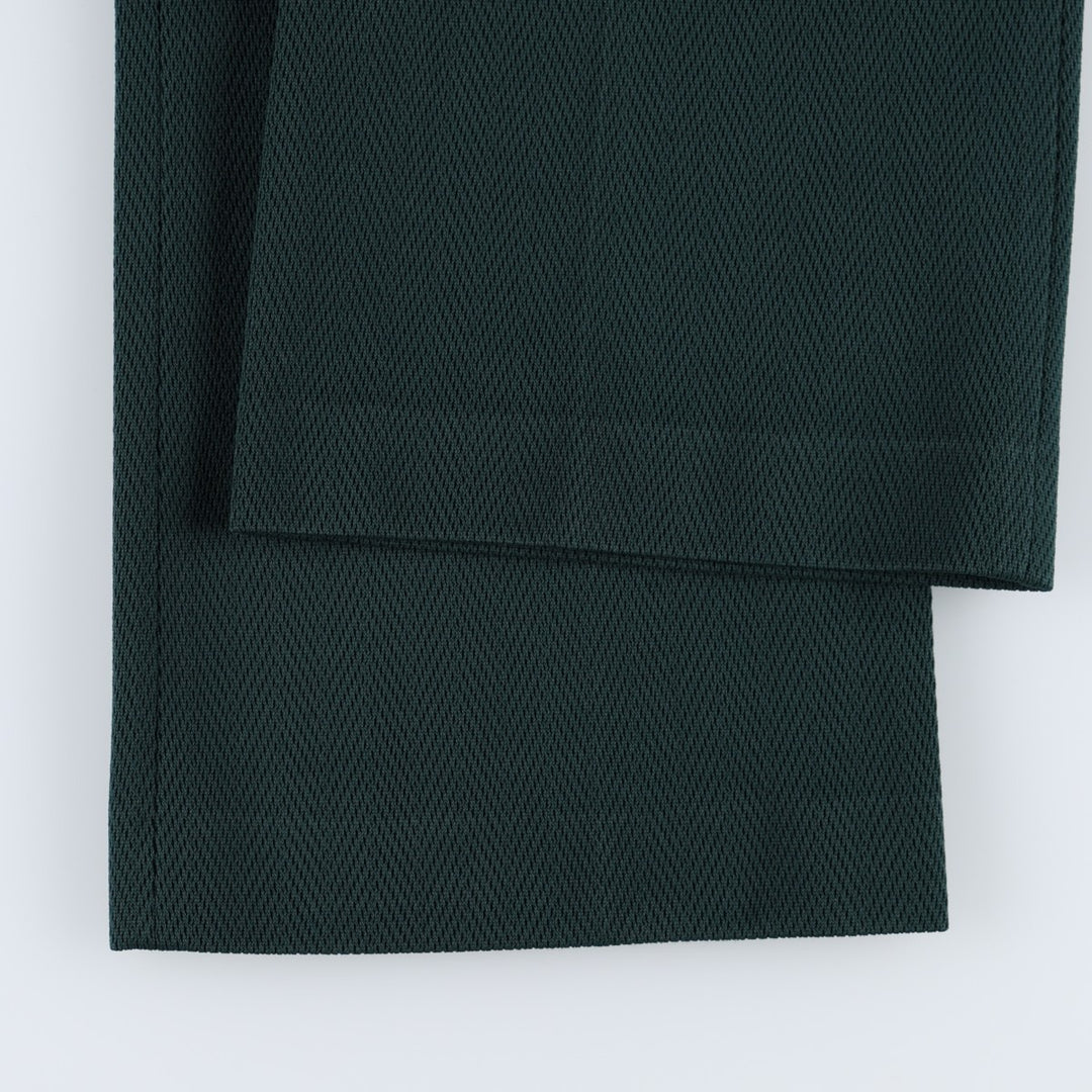 70s-80'S Levi's PANATELA slacks pants, men's size W33 equivalent, vintage. unclear dark green Vintage Second Hand