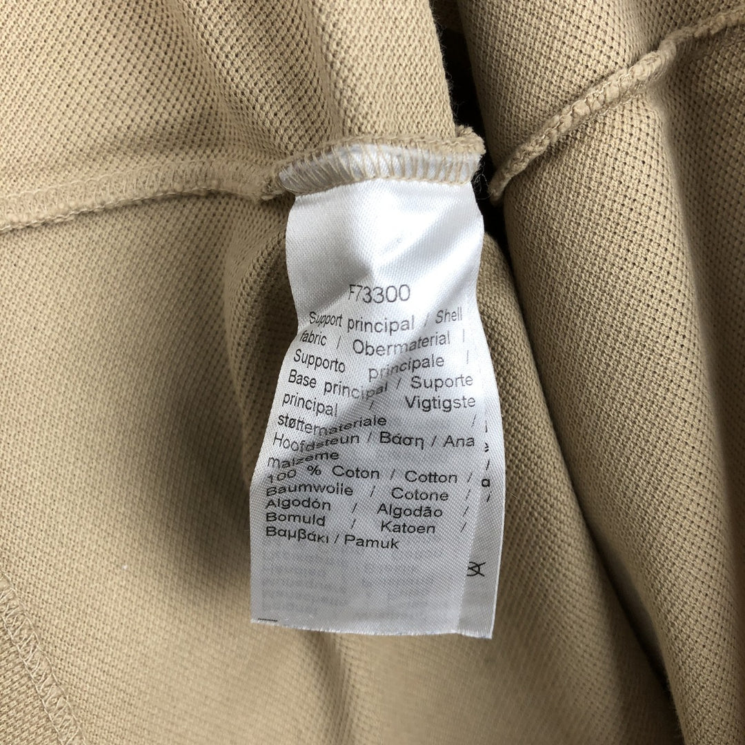 Lacoste Classic Fit Long Sleeve Polo Shirt, Men's Size XL cotton Beige type Vintage Second Hand