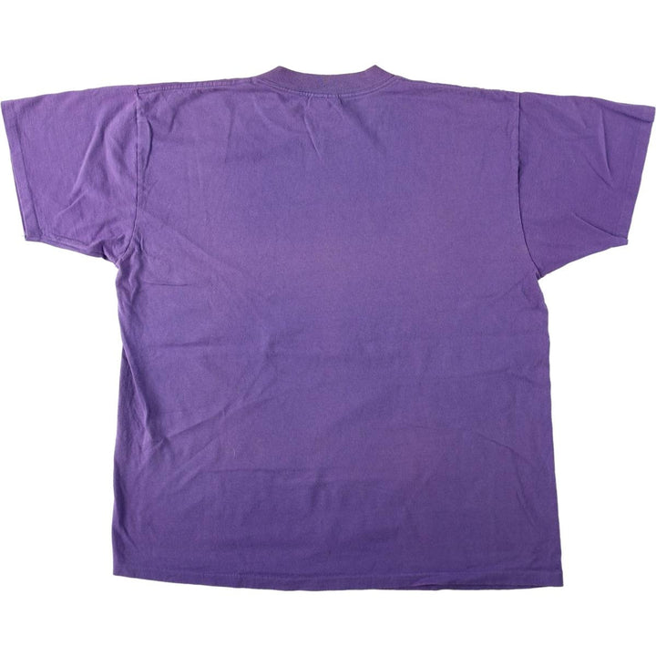 90'S ONEITA Nestle Advertising T-Shirt, Made in USA, Men's XL equivalent, Vintage cotton purple type Vintage Second Hand