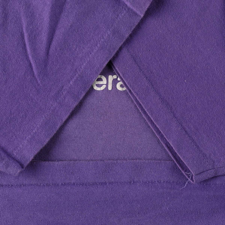 90'S ONEITA Nestle Advertising T-Shirt, Made in USA, Men's XL equivalent, Vintage cotton purple type Vintage Second Hand