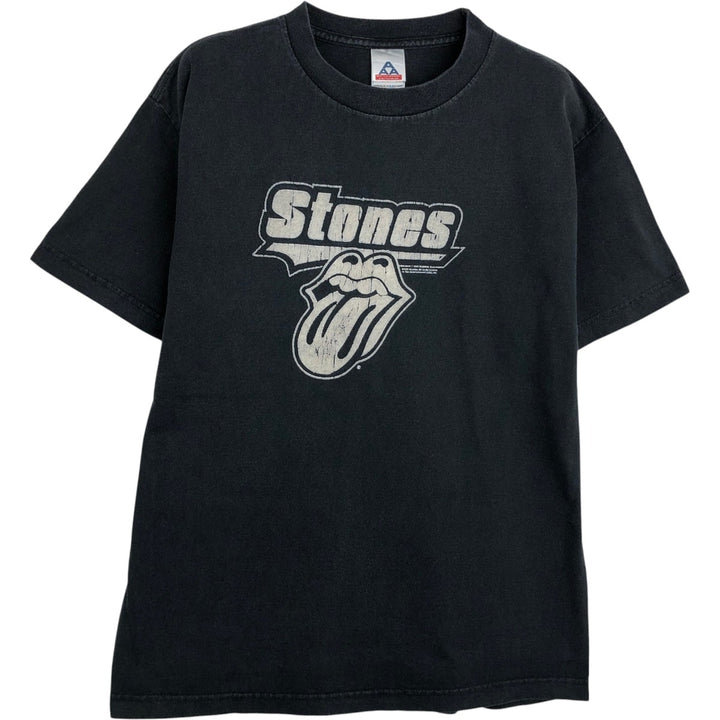 2000'S ALSTYLE The Rolling Stones Band T-shirt (Men's size M) cotton black type Vintage Second Hand