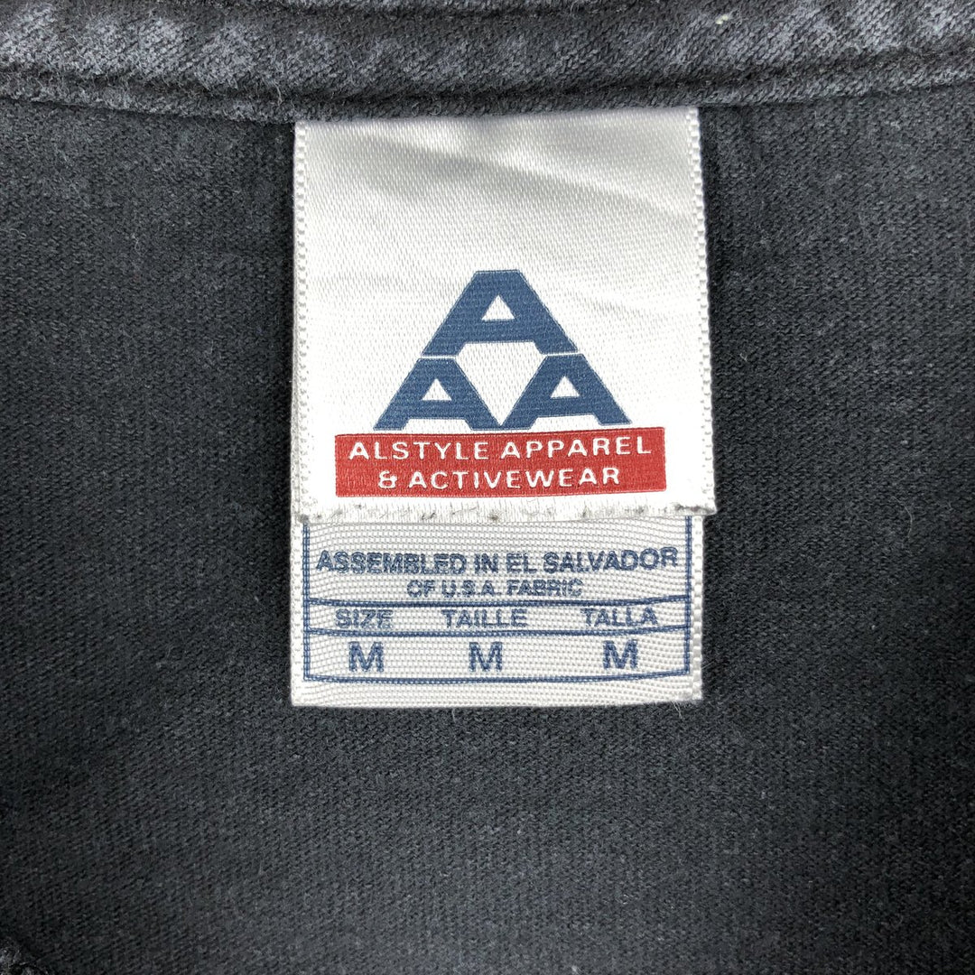 2000'S ALSTYLE The Rolling Stones Band T-shirt (Men's size M) cotton black type Vintage Second Hand