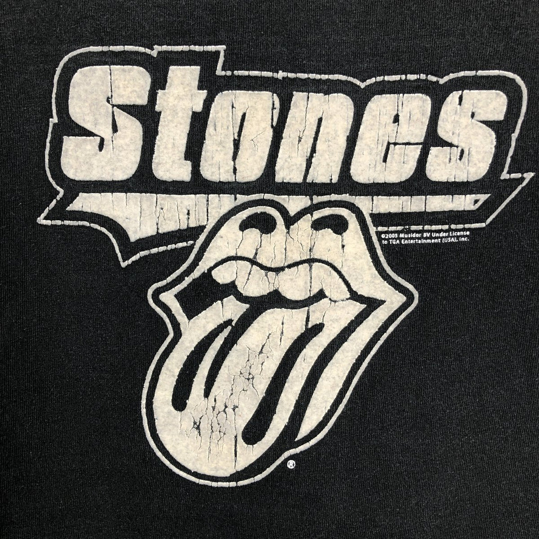 2000'S ALSTYLE The Rolling Stones Band T-shirt (Men's size M) cotton black type Vintage Second Hand