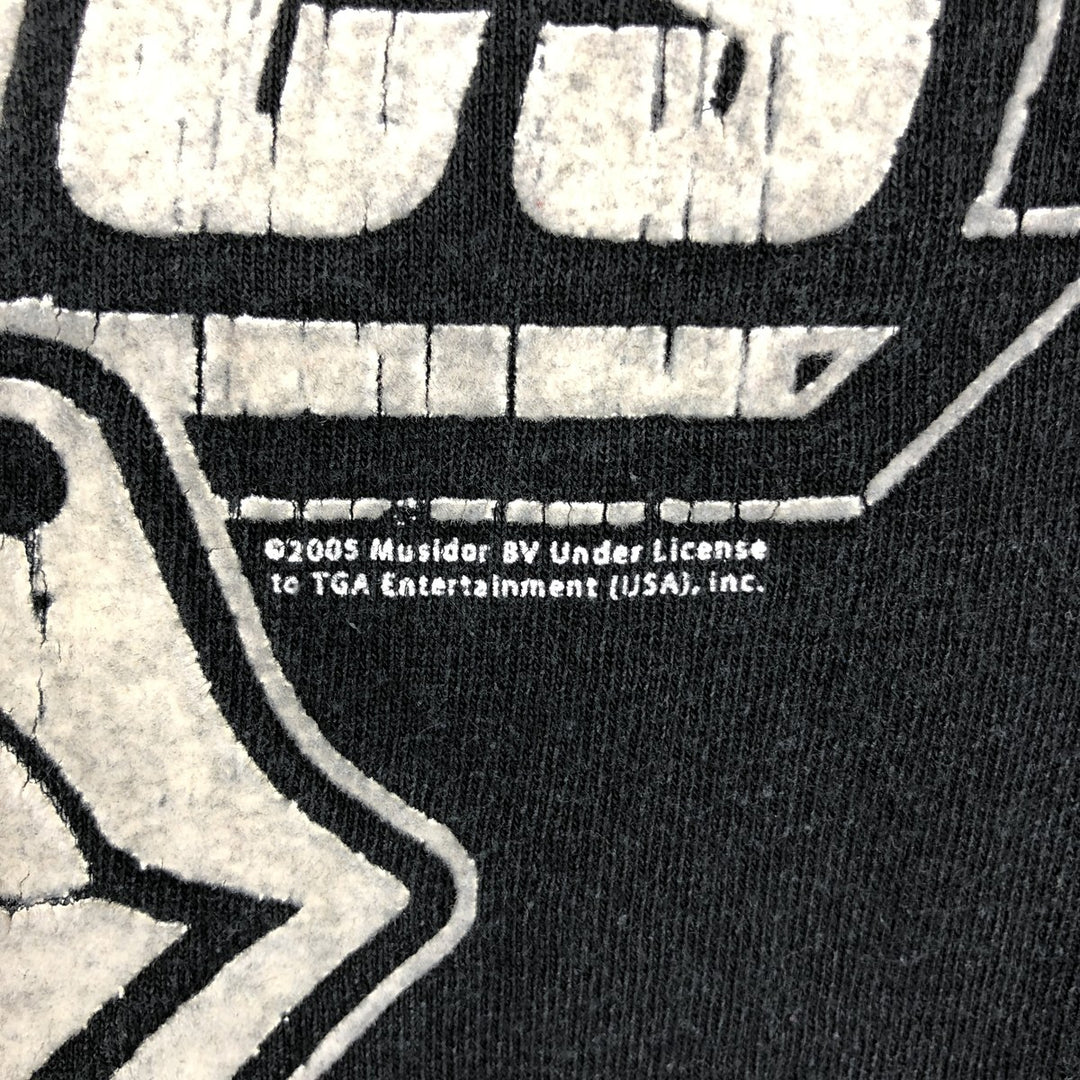 2000'S ALSTYLE The Rolling Stones Band T-shirt (Men's size M) cotton black type Vintage Second Hand