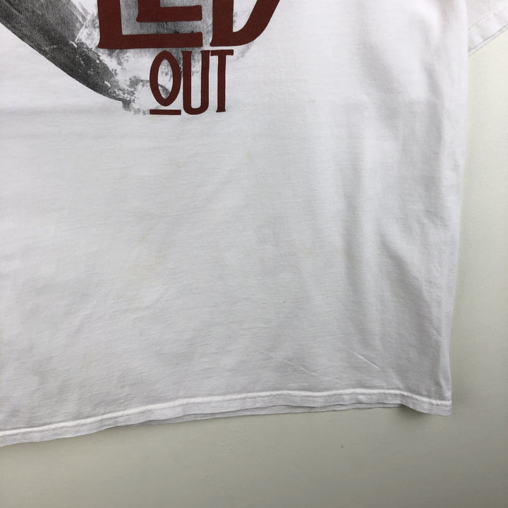 Anvil LED ZEPPELIN Band T-shirt, Men's XL equivalent. cotton white type Vintage Second Hand