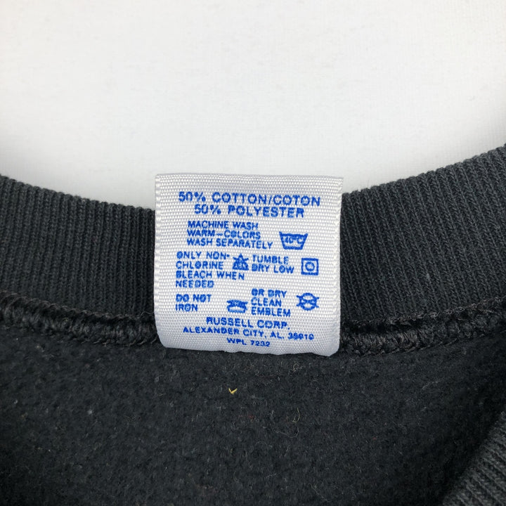 Vintage 90'S Jerseys Snoopy character sweatshirt, Made in USA, Men's XL cotton black type Vintage Second Hand