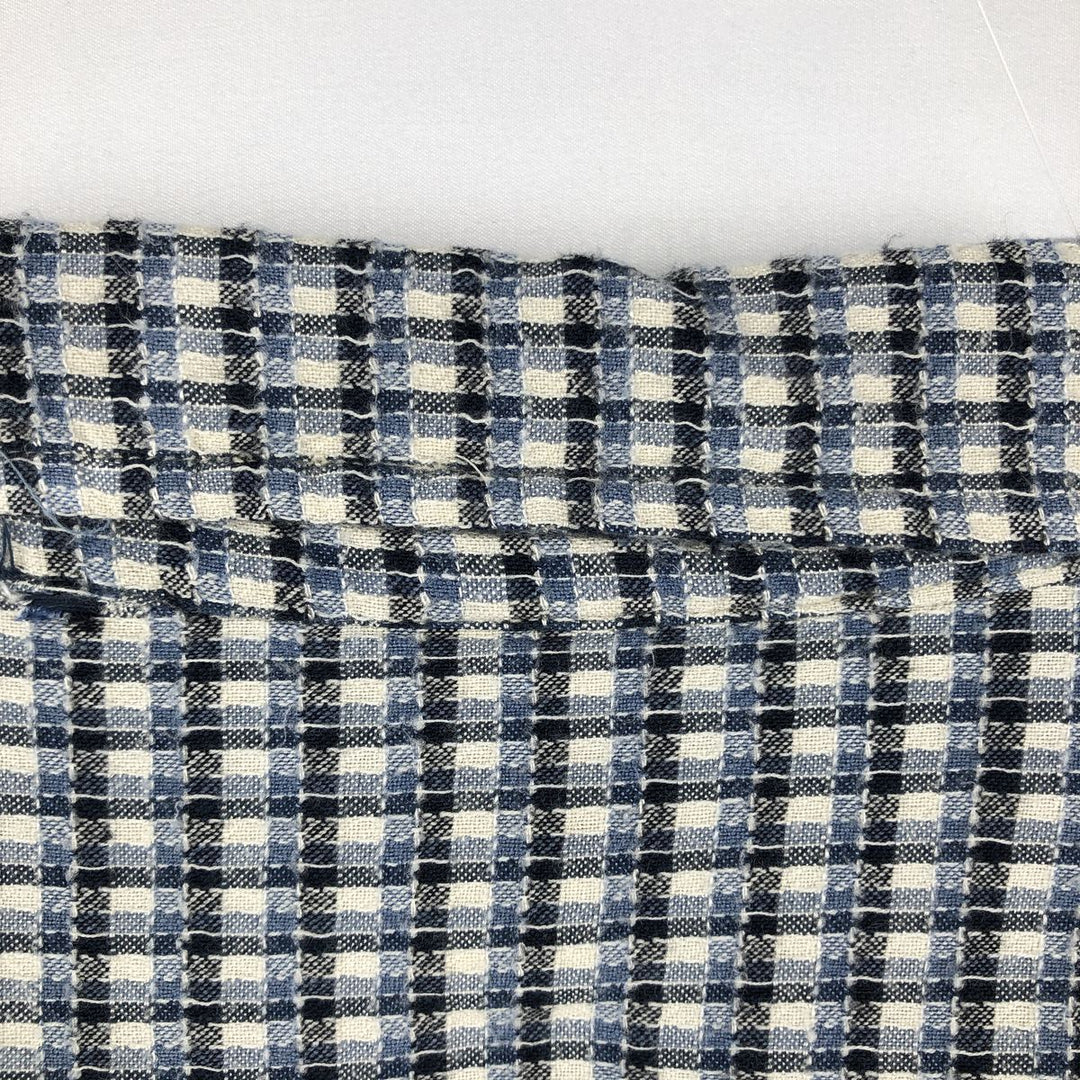 90'S Ocean Pacific Short-Sleeve Open-Collar Cotton Shirt, Boxy Shirt, Men's Size L (Equivalent), Vintage cotton blue type Vintage Second Hand