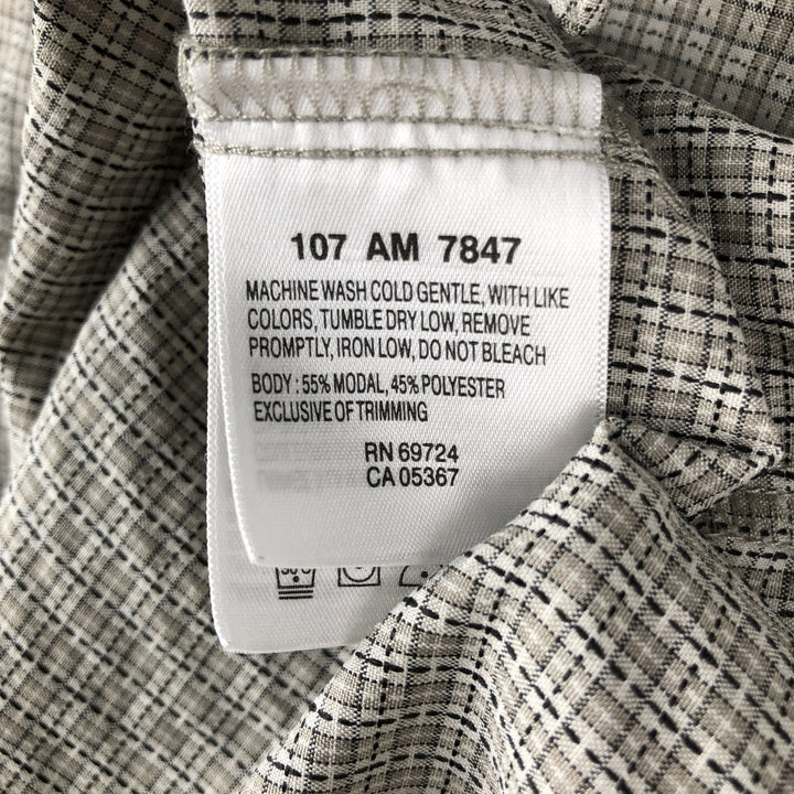 Columbia short-sleeved check shirt, men's size S. Modal green type Vintage Second Hand