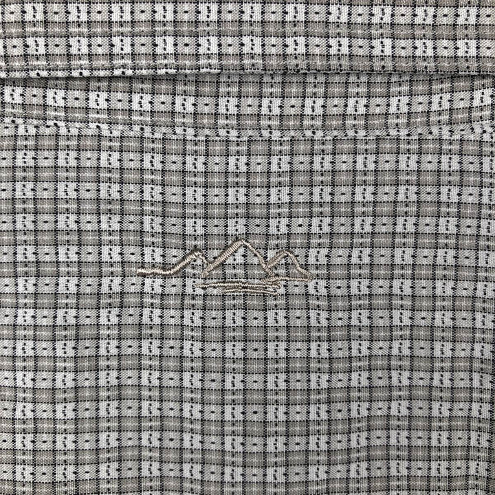 Columbia short-sleeved check shirt, men's size S. Modal green type Vintage Second Hand