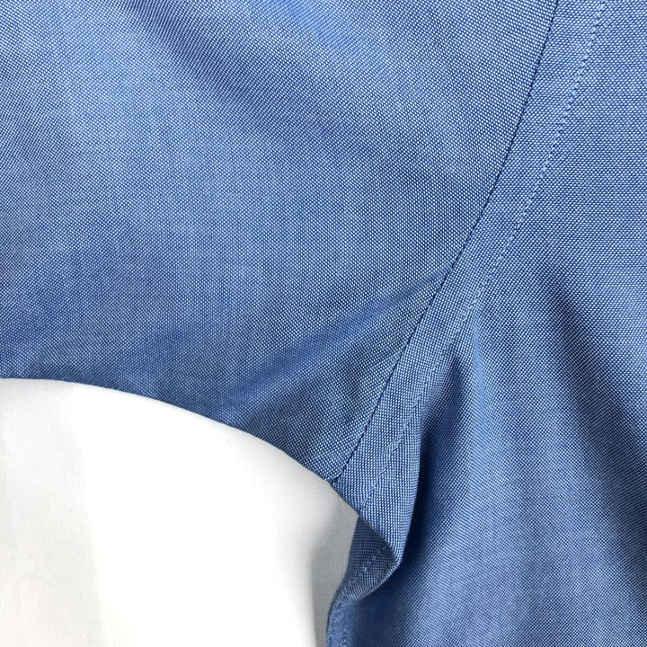 Lacoste short-sleeved button-down shirt, size 42 (equivalent to men's XL). cotton blue type Vintage Second Hand
