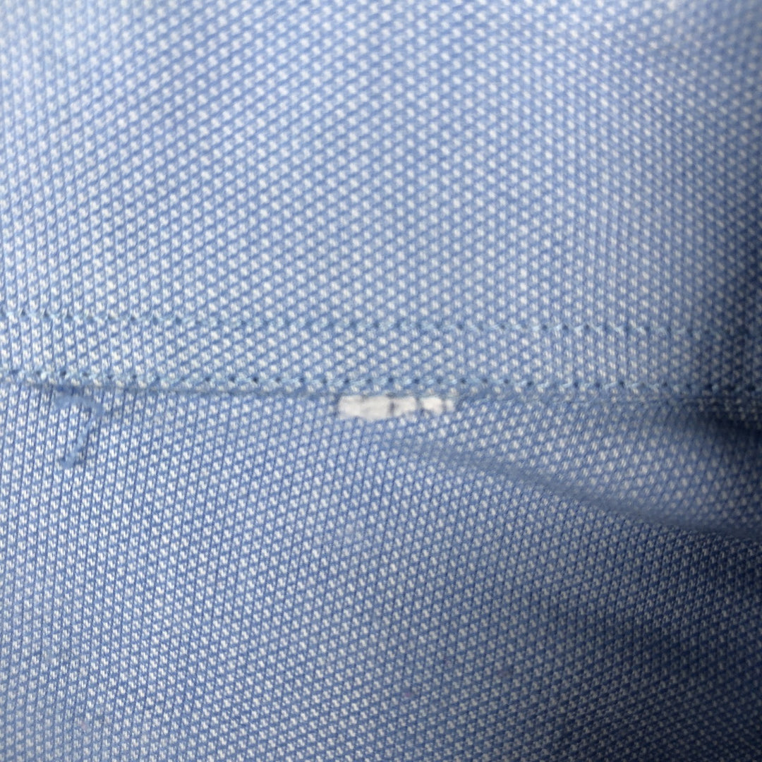 Lacoste LACOSTE short sleeve button down shirt men's XL size unclear blue type Vintage Second Hand