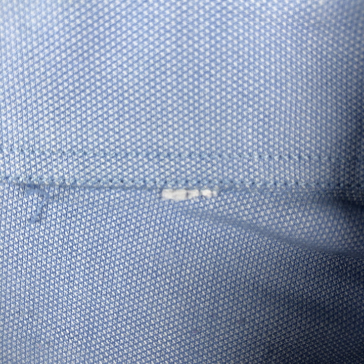 Lacoste LACOSTE short sleeve button down shirt men's XL size unclear blue type Vintage Second Hand
