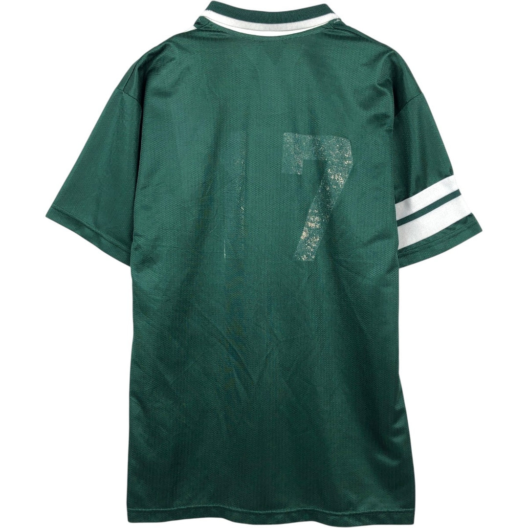 90'S Umbro Blue Tag Dartmouth College V-Neck Soccer Jersey Game Shirt (Men's Size L) unclear Green type dark green Vintage Second Hand