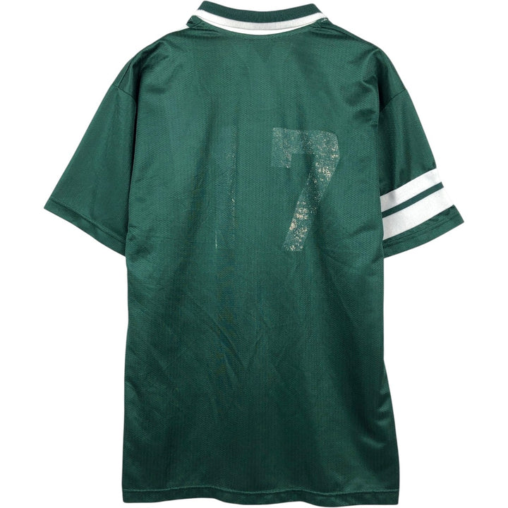 90'S Umbro Blue Tag Dartmouth College V-Neck Soccer Jersey Game Shirt (Men's Size L) unclear Green type dark green Vintage Second Hand