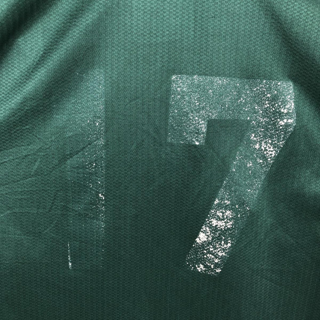 90'S Umbro Blue Tag Dartmouth College V-Neck Soccer Jersey Game Shirt (Men's Size L) unclear Green type dark green Vintage Second Hand