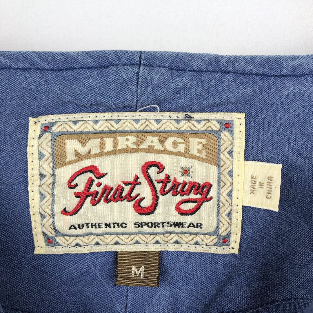 90'S MIRAGE First String Game Shirt Baseball Shirt Men's Size M (Equivalent) Vintage others navy blue type Vintage Second Hand