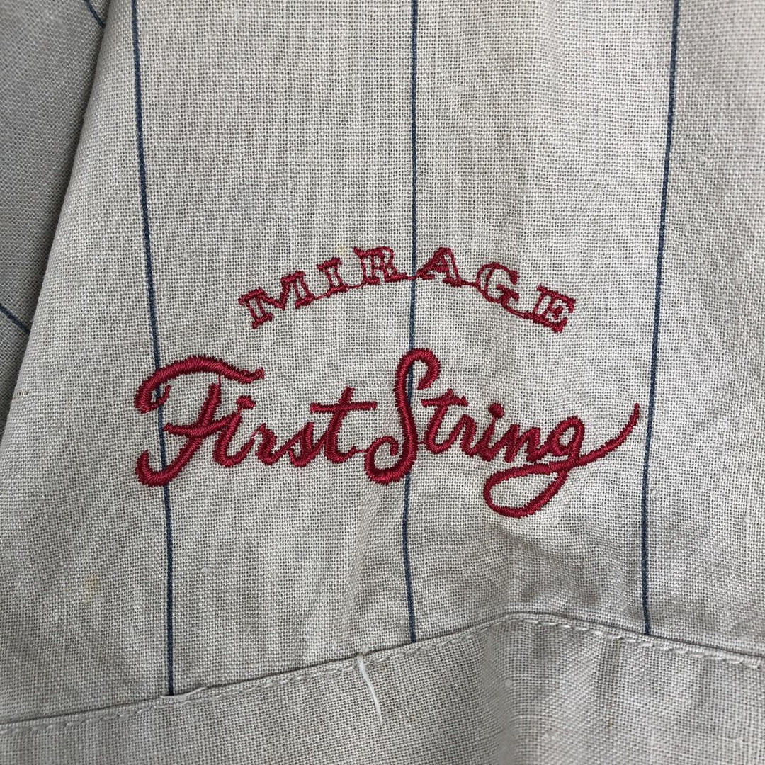 90'S MIRAGE First String Game Shirt Baseball Shirt Men's Size M (Equivalent) Vintage others navy blue type Vintage Second Hand