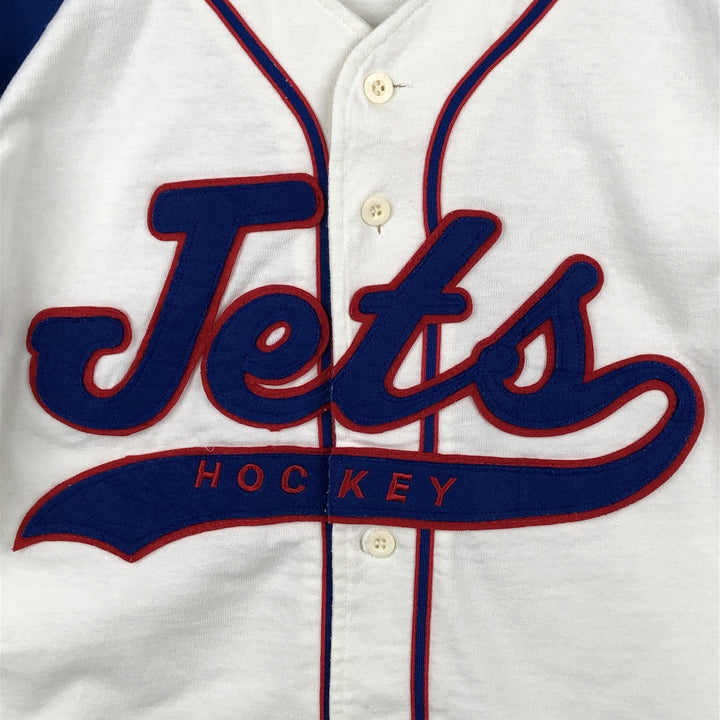 90'S Starter Hockey Game Shirt / Baseball Shirt, Men's XL (approx.), Vintage polyester blue type Vintage Second Hand