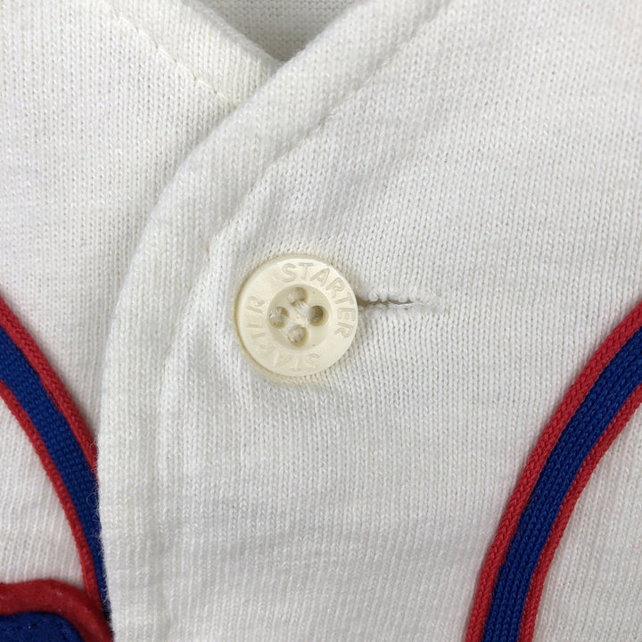 90'S Starter Hockey Game Shirt / Baseball Shirt, Men's XL (approx.), Vintage polyester blue type Vintage Second Hand