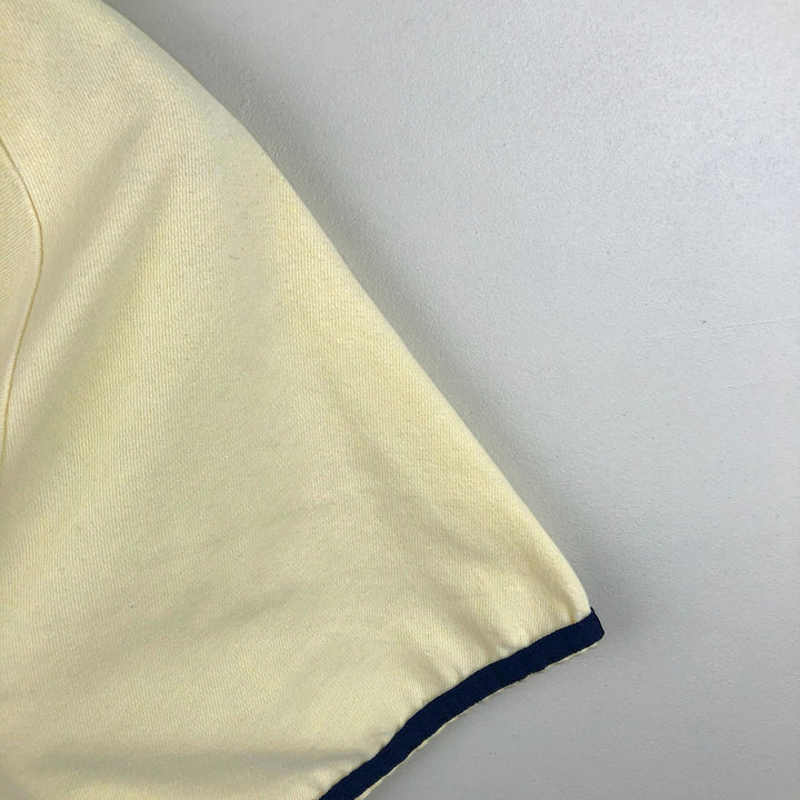 80'S EMPIRE Game Shirt Baseball Shirt Made in USA Men's Size L (Equivalent) Vintage cotton ivory Vintage Second Hand