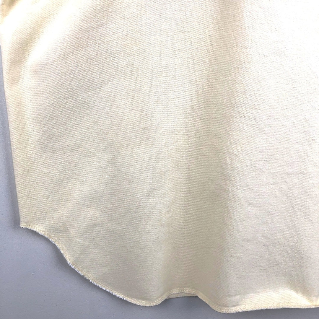 80'S EMPIRE Game Shirt Baseball Shirt Made in USA Men's Size L (Equivalent) Vintage cotton ivory Vintage Second Hand