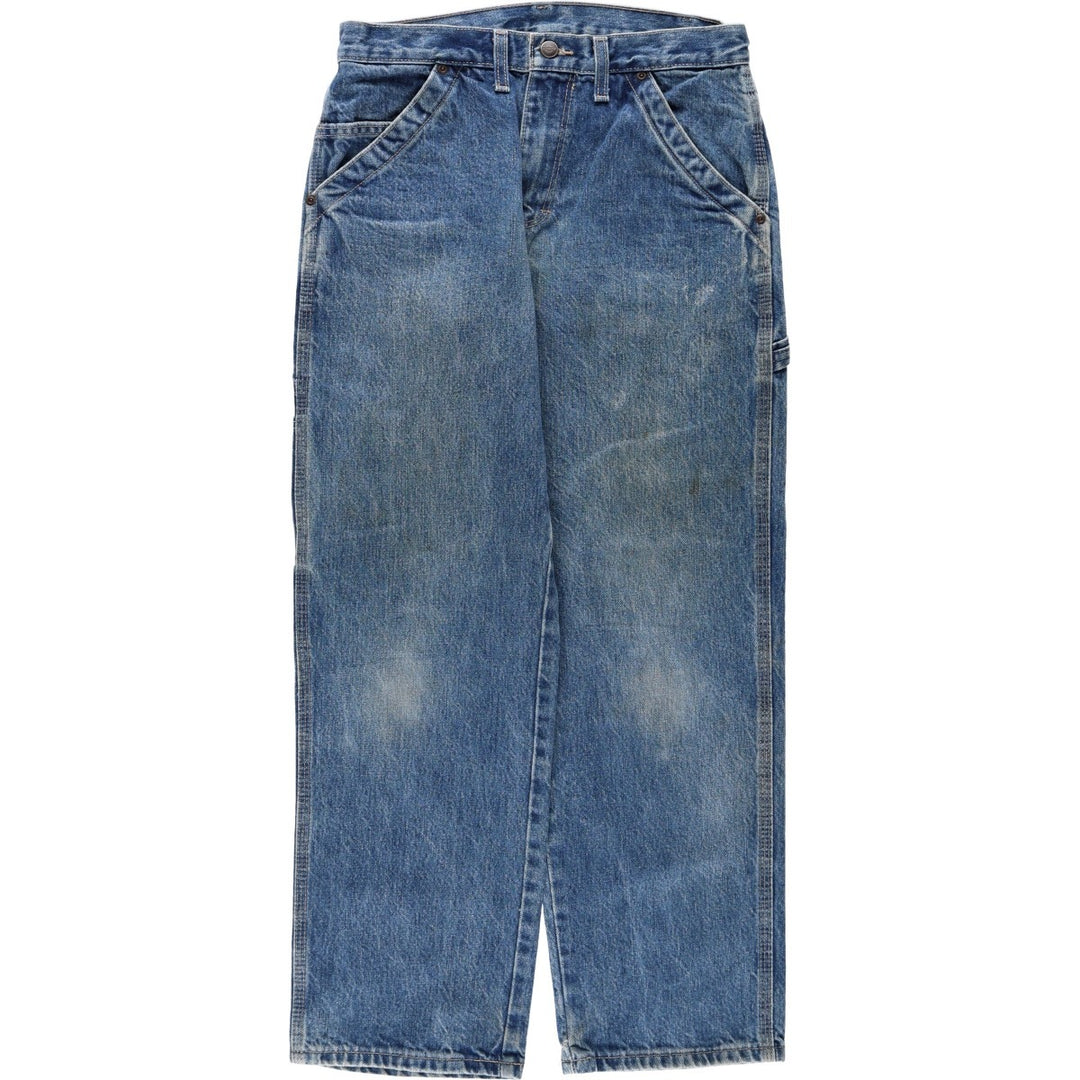 Dickies denim painter pants for men, equivalent to W30 cotton blue type Vintage Second Hand