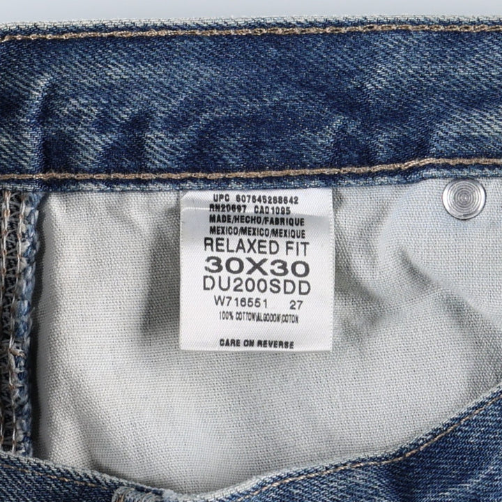 Dickies denim painter pants for men, equivalent to W30 cotton blue type Vintage Second Hand