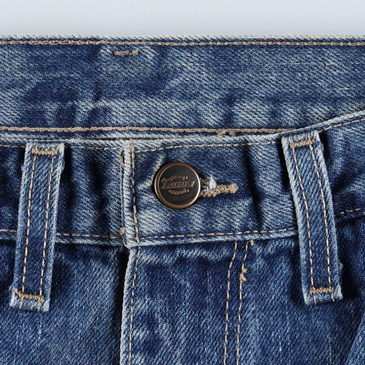 Dickies denim painter pants for men, equivalent to W30 cotton blue type Vintage Second Hand