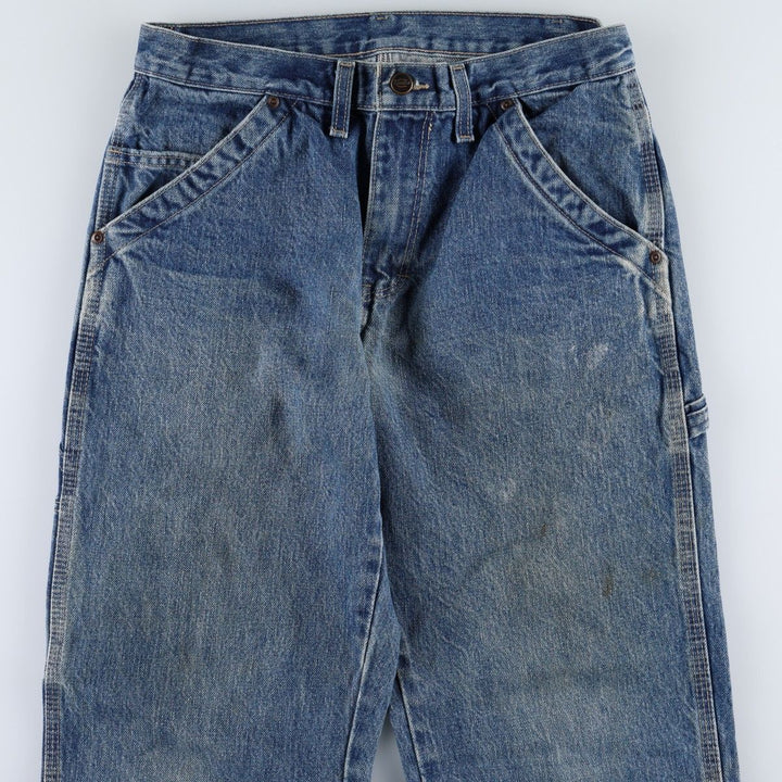 Dickies denim painter pants for men, equivalent to W30 cotton blue type Vintage Second Hand