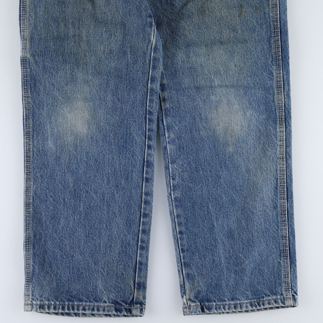 Dickies denim painter pants for men, equivalent to W30 cotton blue type Vintage Second Hand