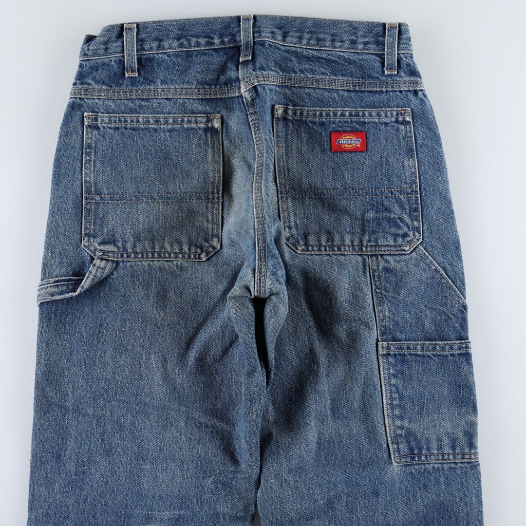Dickies denim painter pants for men, equivalent to W30 cotton blue type Vintage Second Hand