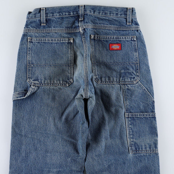 Dickies denim painter pants for men, equivalent to W30 cotton blue type Vintage Second Hand