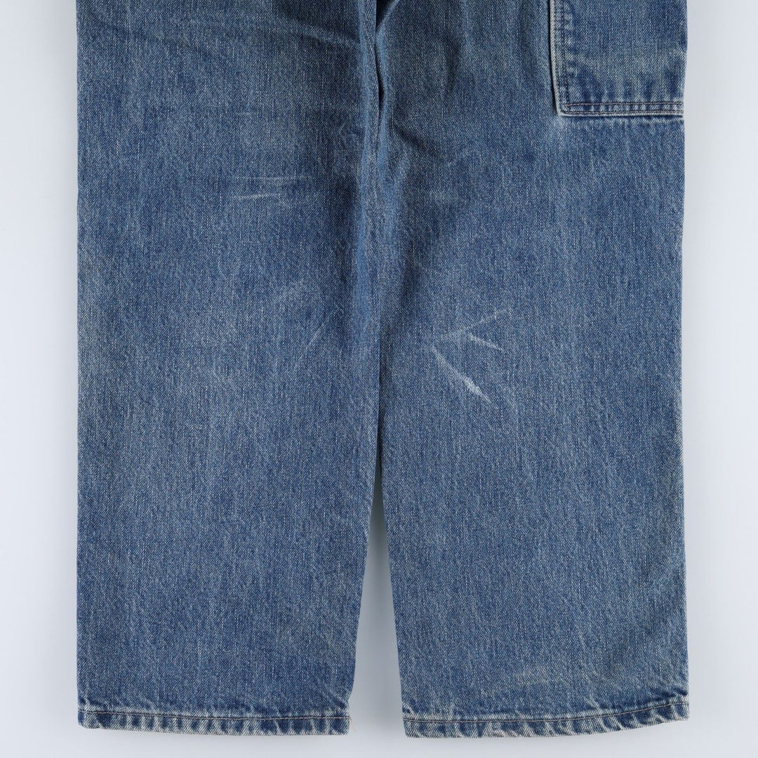 Dickies denim painter pants for men, equivalent to W30 cotton blue type Vintage Second Hand