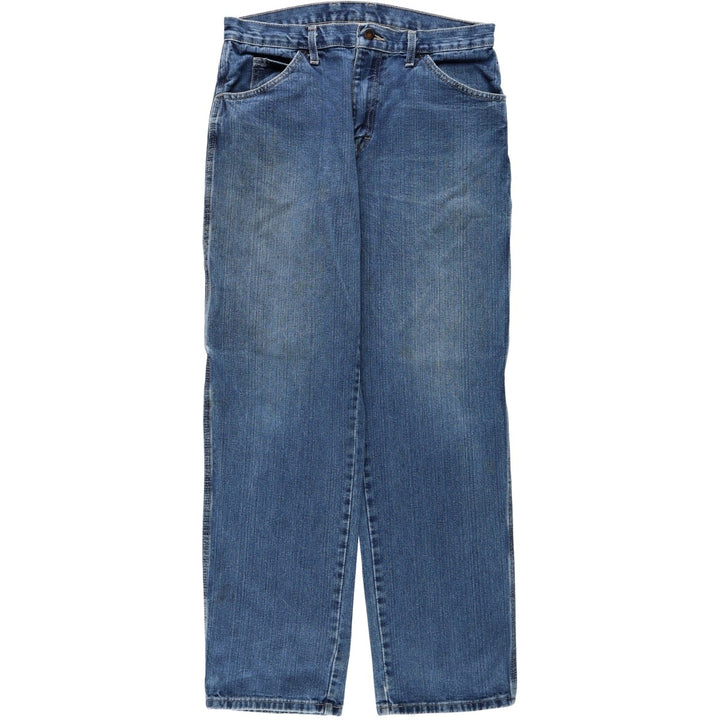 Dickies denim painter pants for men, equivalent to W32 cotton blue type Vintage Second Hand