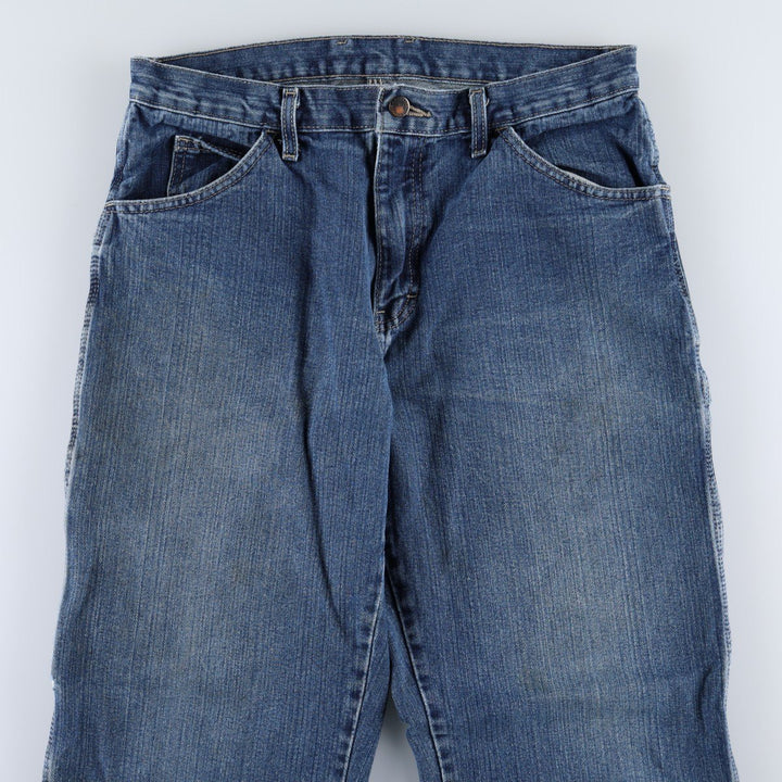 Dickies denim painter pants for men, equivalent to W32 cotton blue type Vintage Second Hand
