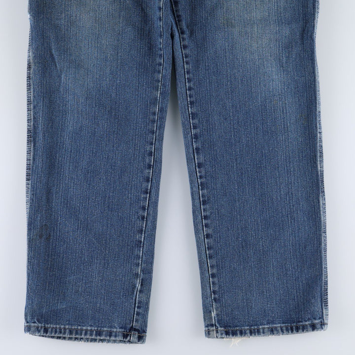 Dickies denim painter pants for men, equivalent to W32 cotton blue type Vintage Second Hand