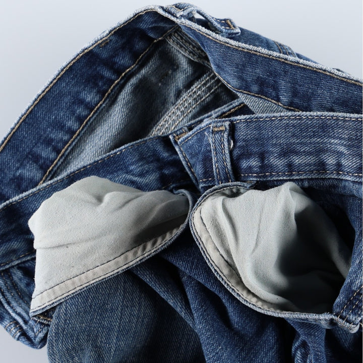 Dickies denim painter pants for men, equivalent to W32 cotton blue type Vintage Second Hand