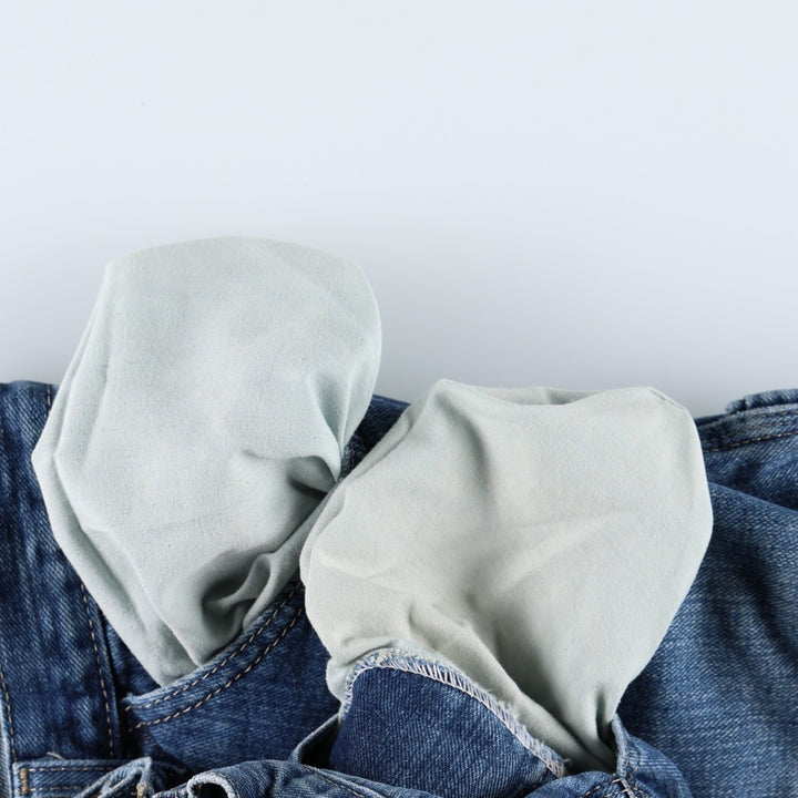 Dickies denim painter pants for men, equivalent to W32 cotton blue type Vintage Second Hand