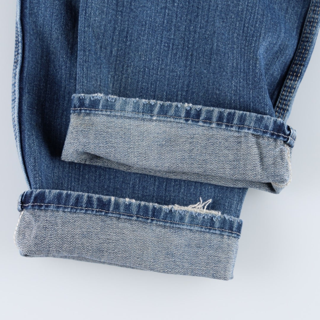 Dickies denim painter pants for men, equivalent to W32 cotton blue type Vintage Second Hand