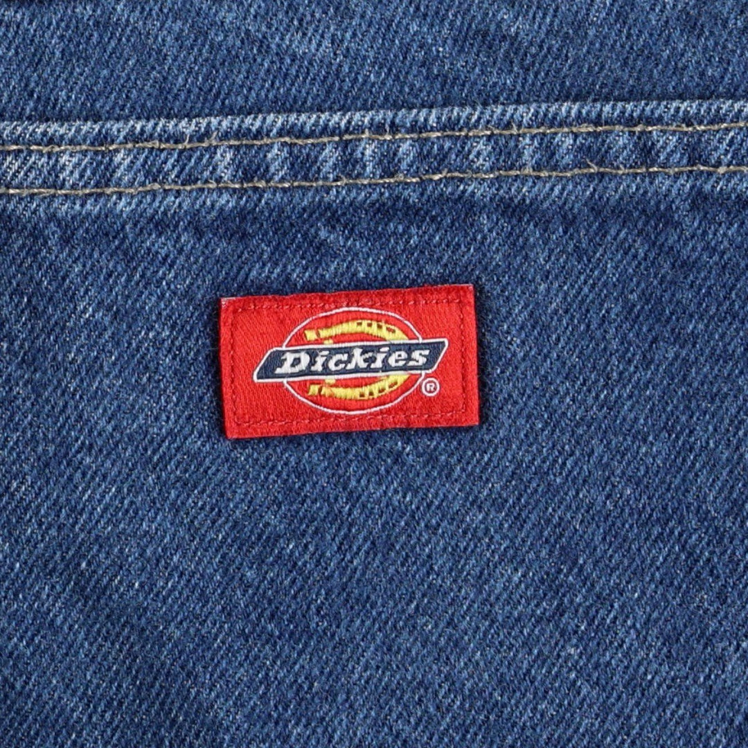 Dickies denim painter pants for men, equivalent to W34 cotton blue type Vintage Second Hand