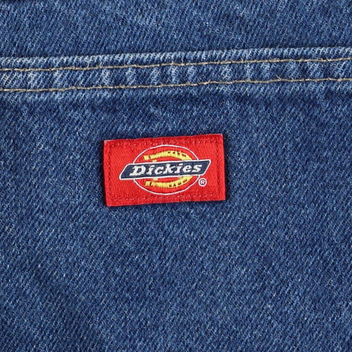 Dickies denim painter pants for men, equivalent to W34 cotton blue type Vintage Second Hand
