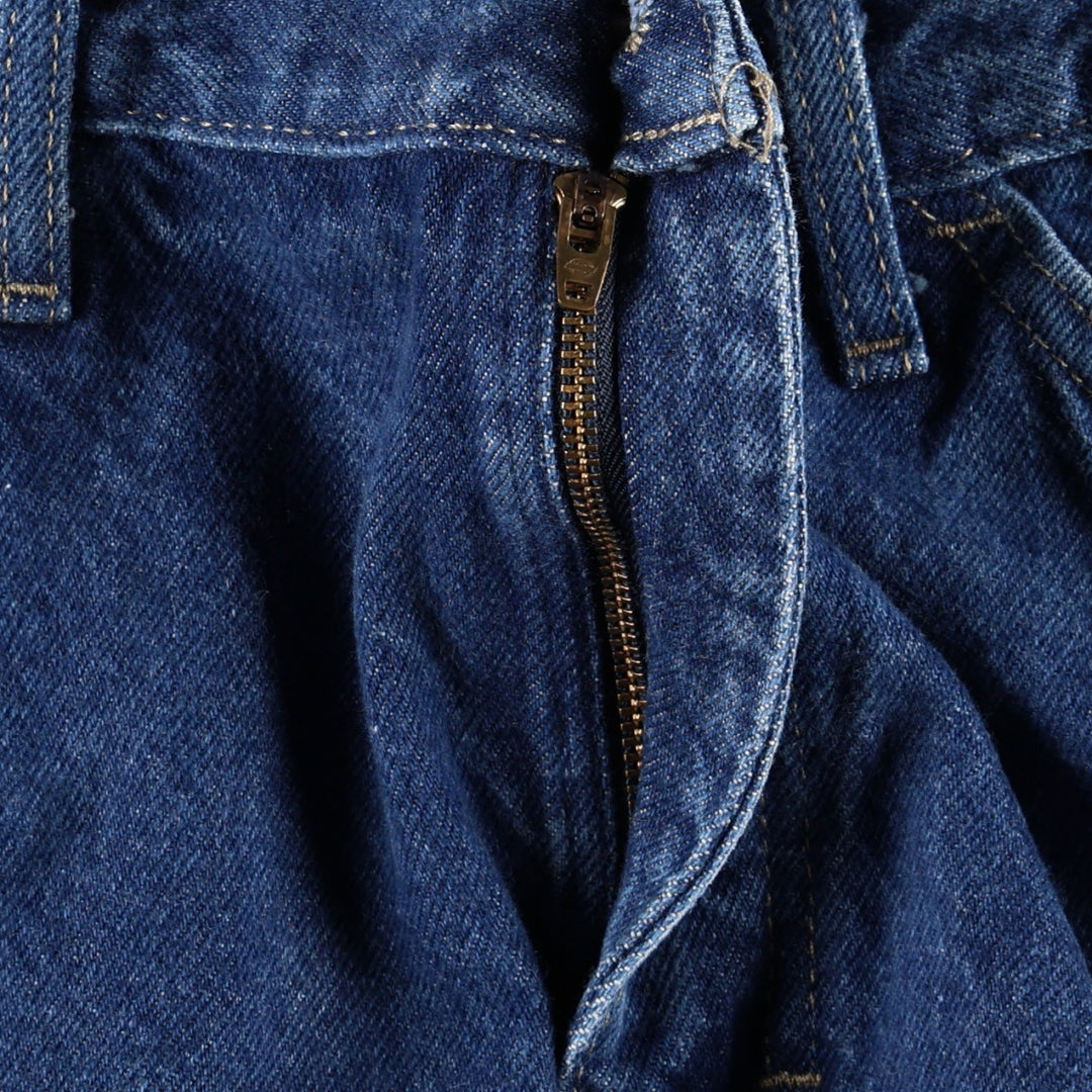 Dickies denim painter pants for men, equivalent to W34 cotton blue type Vintage Second Hand