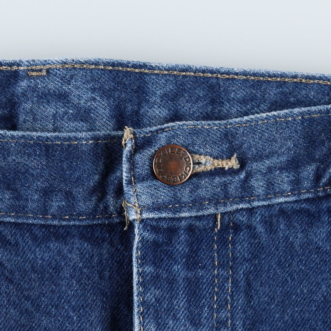 Dickies denim painter pants for men, equivalent to W34 cotton blue type Vintage Second Hand