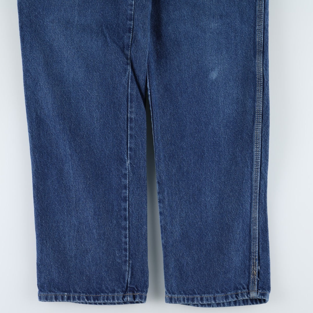 Dickies denim painter pants for men, equivalent to W34 cotton blue type Vintage Second Hand